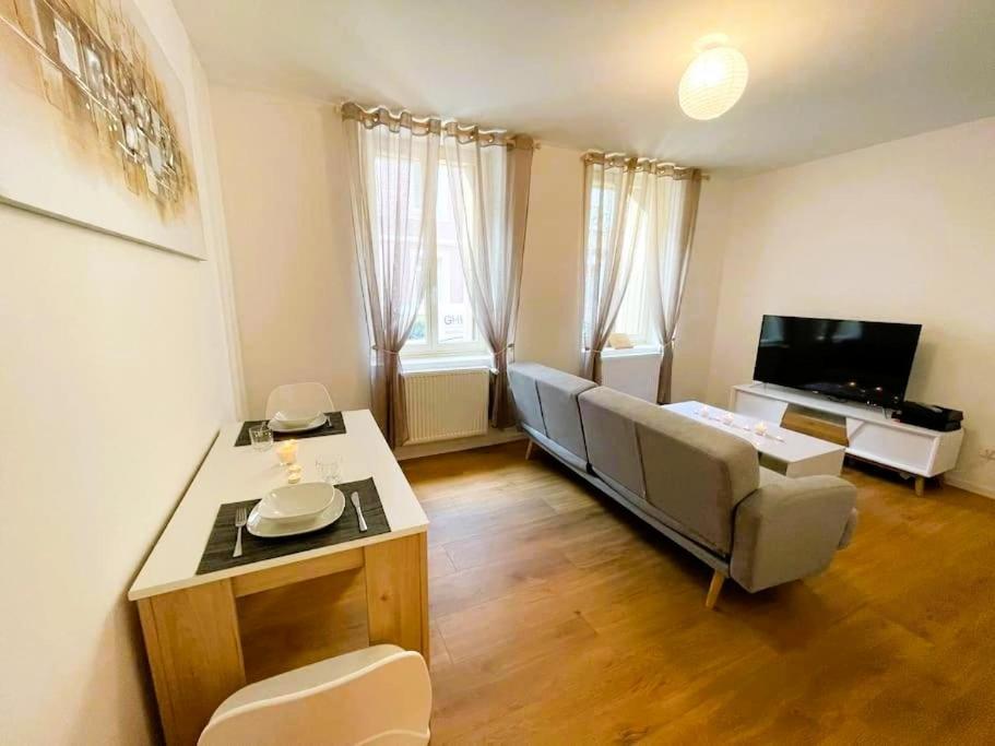 Rm-0 - Appartement F2 Au Rdc A Mulhouse Pour 1-2 Pers Exterior foto